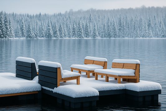 Comment remiser son quai ou ponton modulaire pour l’hiver